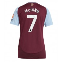 Dres Aston Villa John McGinn #7 Domáci pre Ženy 2024-25 Krátky Rukáv